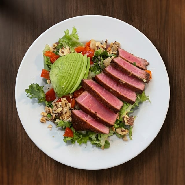 Seared Ahi Salad.